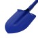 Baying shovel, acute, l = 143 cm, metal stalk with a V-handle