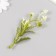 Artificial plant for creativity "Flowers with sharp leaves" set of 6 pcs 11.5 cm