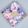 Cookie box, confectionery packaging with PVC lid, “for you”, 21 x 21 x 3 cm