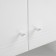Cabinet hinged for the bathroom "PS 50" with a niche, 78 x 50 x 23 cm