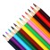 Pencils of 12 colors, Devente Trio Mega Soft, three -sided case, 4m, 3 mm, metal gift box