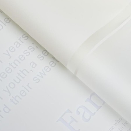 Matte film "Fashion magazine" White, 0.58 x 0.58 m-1