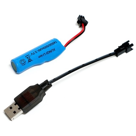 Radio -controlled "Racing" machine, doors open, with a battery, mix-9