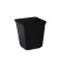 Pot for seedlings, 250 ml, d = 7 cm, h = 8 cm, black