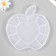 Casket Plastic for the little things "Apple" Transparent 12 compartments 16.5x15.5x2.5 cm