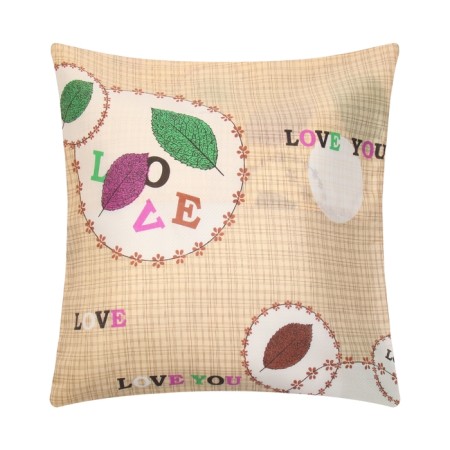 A set of pillowcases 60x60cm 2pcs, delicacy luxury, mix, microfiber 80g/m PE100%-1