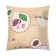 A set of pillowcases 60x60cm 2pcs, delicacy luxury, mix, microfiber 80g/m PE100%