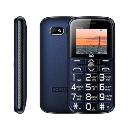 Cell phone BQ M-1851, Respect 1.77 ", 2 SIM, 32MB, Microsd, 1400 mAh, blue-1