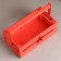 Wooden Kashpo 24.5 × 13.5 × 9 cm "Two Light" two -strip, star, red give beautifully