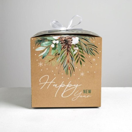 Folding box "Magic", 18 x 18 x 18 cm, New Year-1