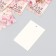 Cardboard "Flowers for you" set 10 pcs (5 types) 4x6 cm