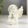 Polystone souvenir "Snowthrough angel in the dress" MIX 5x4.5x4.5 cm