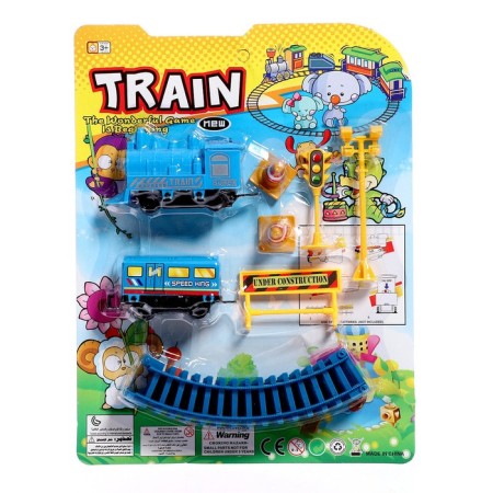 Railway Train, works from batteries-8