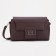 Magnet bag bag, long belt, burgundy color