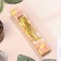 Candles for Cake "Serpentine" 6 pcs, cocktail, gold