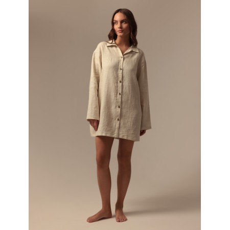 Women's suit (shirt and trousers) SL Home p. S, milk-7