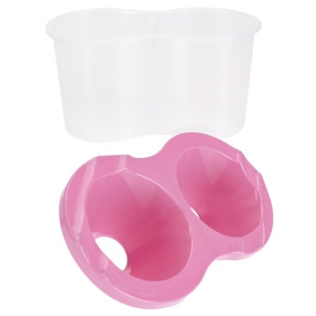 A glass-nonsense double 300 ml, Provence Calligrata, pastel mix-4