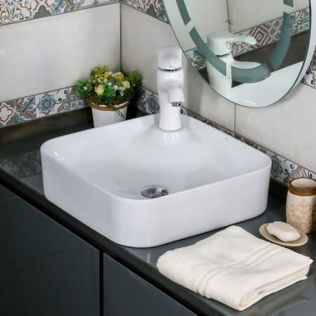 Shell MELANA MLN-78112, 430x430x120 mm, white-1