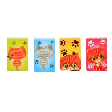 A set of magnetic bookmarks "cats that live in books", 4 pcs.-2