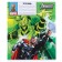 Notebook in a line of 18 sheets, 5 types of mix, cover coated cardboard, avengers