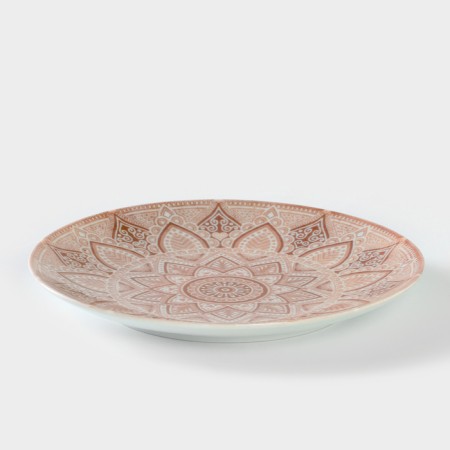 Porcelain plate "Babylon. Coffee ", d = 24 cm-1