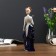 Souvenir ceramics "Margo with fan" 29x6.5x9 cm