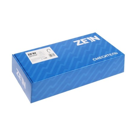 Kitchen mixer Zein Z2230, flexible silicone spout, cartridge ceramics 40 mm, black-9