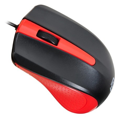 Mouse 225M black/red optical (1200DPI) USB for a laptop (3but)-3