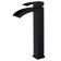 ABBER WASSERFALL AF8611B shell mixer, single -leaf, pour 160 mm, black