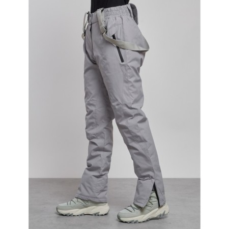 Ski costume female winter, size 42, green color-15