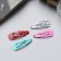 Invisibility for hair "Lira" (set of 10 pcs) Classic stars, 3 cm, mix