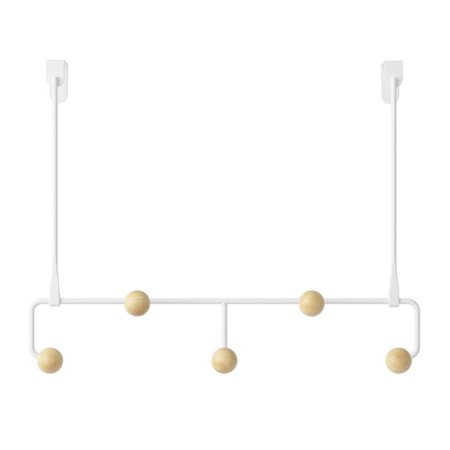 Broat for clothing hanging Estique, 390 × 100 × 300 mm, white / natural tree color-6
