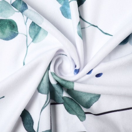 Ethel Plaid Eucalyptus, 75x100 cm, 100% polyester, fleece 160 g/m2-5