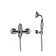 Bronze de Luxe Tiffany 1904cr bath mixer, with shower, pour 215 mm, chrome