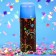 New Year's spray serpentine, 250 ml., Blue color, for the New Year