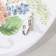 Decorative hooks 3 hooks "Wreath of hydrangeas" 30x30 cm