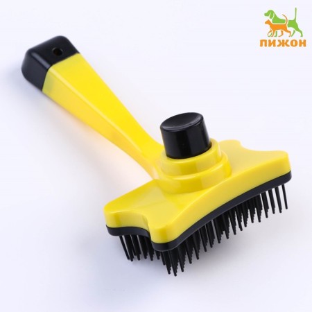 Pucker -plastic "bone" with self -cleaning, 8.5 x 12.5 cm, yellow