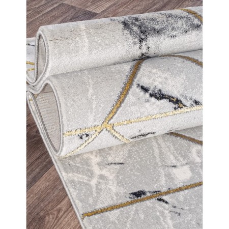 Rectangular carpet Karmen Hali Omega, size 160x230 cm, color Gold/Gold-1