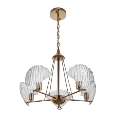 Oysteza chandelier 5he27 40W gold 52x52x42 cm Bayerlux