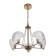 Oysteza chandelier 5he27 40W gold 52x52x42 cm Bayerlux