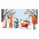 New Year's towel "Ethel" Forest Dwellers 40x73cm, 100% HL, sarzha 190 g/m2