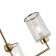 Ceiling EVOLUCE lamp. Sle1046-302-03. Vestre. 3x60 watts, E27, 64x64x53 cm, bronze color