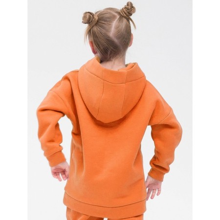 Children's sweatshirt, height 98 cm, orange color-3