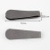 Poller for lightning, on Velcro, reflective, 5 × 0.8 cm, 10 pcs, color gray color
