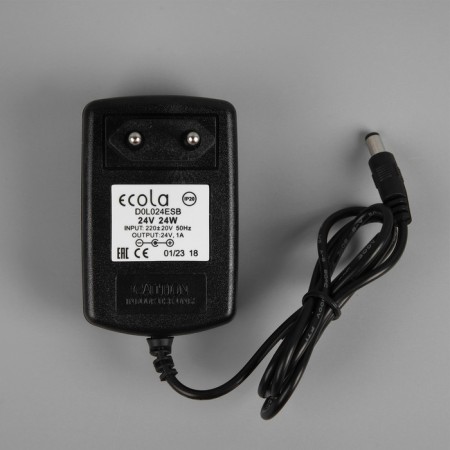 ECOLA power supply for 24 V LED tape, 24 W, IP20-1