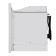 Maunfeld MBMO820SGW10, 1270 W, 20 L, 8 modes, white, white