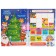 A book with a scretch-layer and reusable stickers "New Year in the forest"