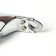Gilotine clawerus with a rubberized handle, a hole of 7 mm, black