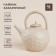 Teapot of ceramic ceramic SL Home "Vento", 650 ml, 15 × 12 × 16.5 cm, beige color