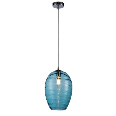 Suspended indigo, 11005/1p blue. 1x60W, e27, 230x230x380/1905 mm, blue color